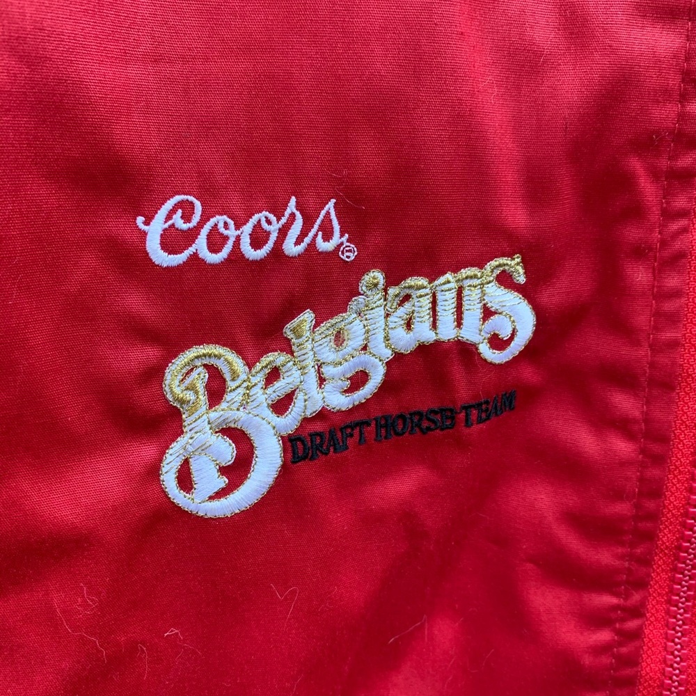 Extremely Rare Vintage Coors Belgians Team Jacket. - Picture 4 of 6
